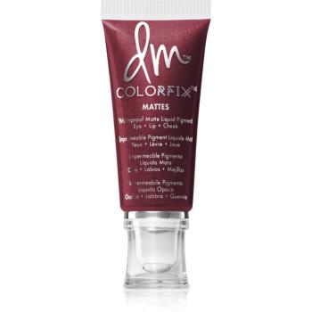 Danessa Myricks Beauty Colorfix Mattes machiaj multifuncțional pentru ochi, buze și față culoare Plum Wine 10 ml
