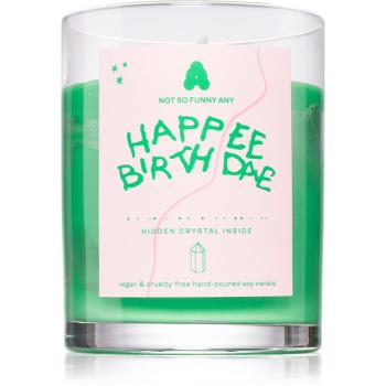 Not So Funny Any Crystal Candle Hapee Birthdae lumânare cu cristale 220 g