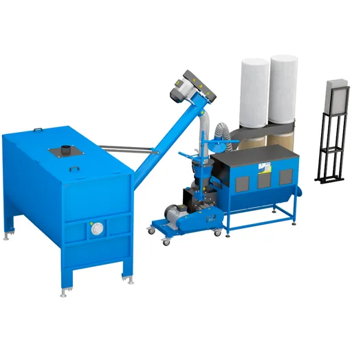 Linie productie peleti MLG 500 MAX, 11KW, 150-250 Kg/h, TMC Ucraina