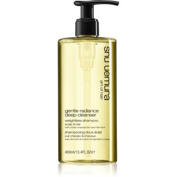 Shu Uemura Deep Cleanser Gentle Radiance sampon de curatare delicat pentru par frumos si sanatos 400 ml