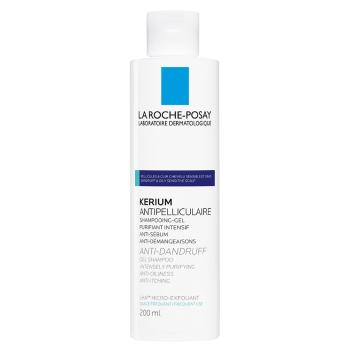 LA ROCHE-POSAY Šampón proti lupinám na mastné vlasy 200 ml