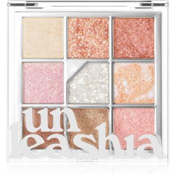 Unleashia Glitterpedia Eye Palette paletă cu farduri de ochi culoare All Of Glitter 6,6 g