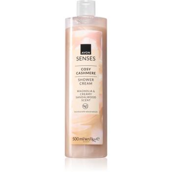 Avon Senses Cosy Cashmere gel cremos pentru dus 250 ml
