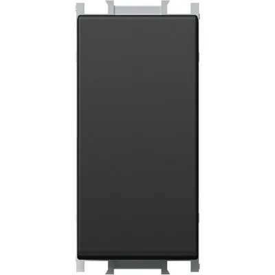 Modul Buton Simplu 1M 16A IP20 Negru, TEM Modul TEM-SM11SB-B