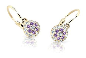 Cutie Jewellery Cercei pentru copii C2150-10-X-1 violet