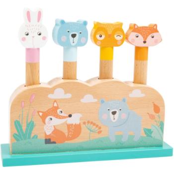 Small foot by Legler Game Small Foot Pop Up Animals jucărie cu activități 18m+ 1 buc