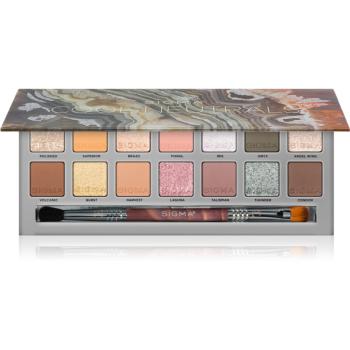 Sigma Beauty Cool Neutrals paletă cu farduri de ochi 1 buc