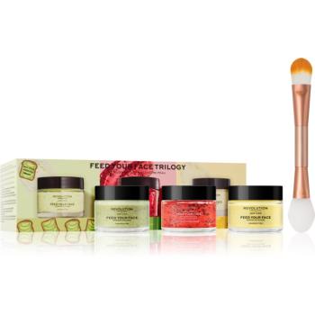 Revolution Skincare X Jake-Jamie Feed Your Face set de măști faciale