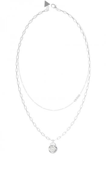 Guess Colier romantic dublu Rolling Hearts JUBN03348JWRHT/U