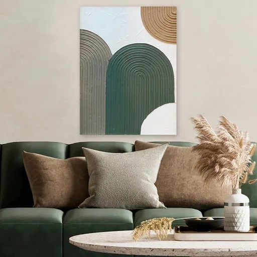 Tablou decorativ 3D, RFB2_70100, Cadru: 100% LEMN (grosime: 3 cm), Multicolor