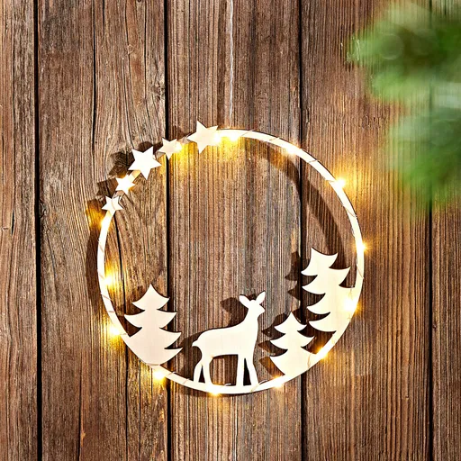 Decorațiune cu LED "Cerb"