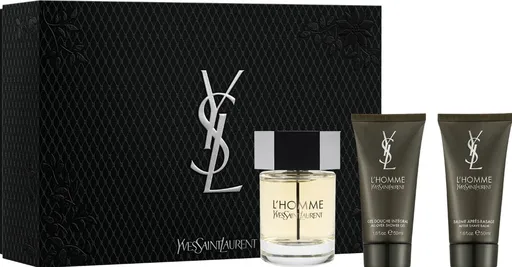 Yves Saint Laurent L'Homme - EDT 100 ml + gel de duș 50 ml + balsam după ras 50 ml