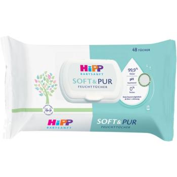 Hipp Soft & Pur Servetele umede pentru nou-nascuti si copii 48 buc