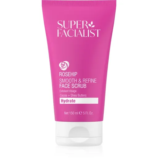 Super Facialist Rosehip Hydrate exfoliant iluminator pentru piele sensibilă 150 ml