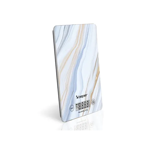 Beper P102BIL001 cântar digital de bucătărieMarble