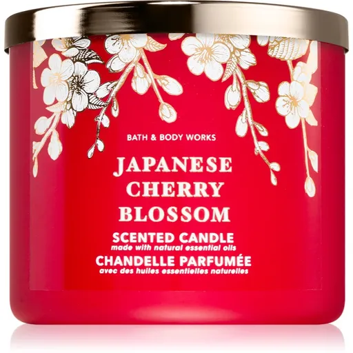 Bath & Body Works Japanese Cherry Blossom lumânare parfumată 411 ml