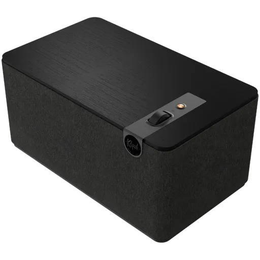 Boxa Klipsch The Three Plus Matt Black, 120 W, 2.1, 45 Hz, USB+USB-C, Tip A, RCA, Bluetooth, Aplicatie mobila, Negru mat