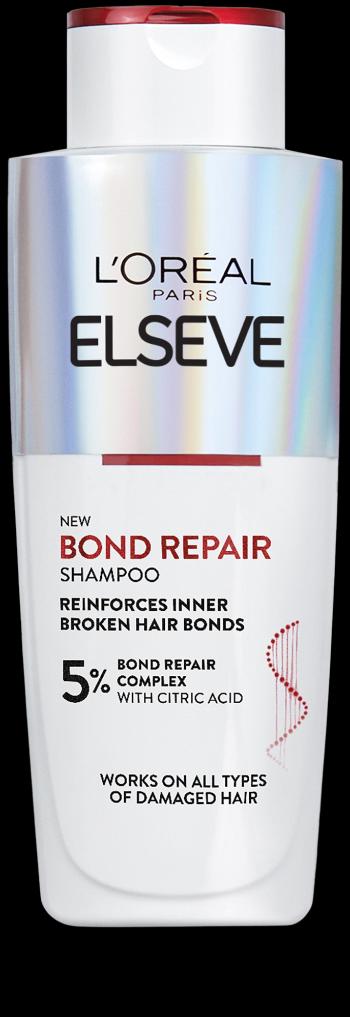 L'ORÉAL PARIS ELSEVE Bond Repair regeneračný šampón s kyselinou citrónovou, 200 ml