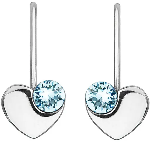 Evolution Group - Pavona Cercei inimioare cu cristale Swarovski 31299.3