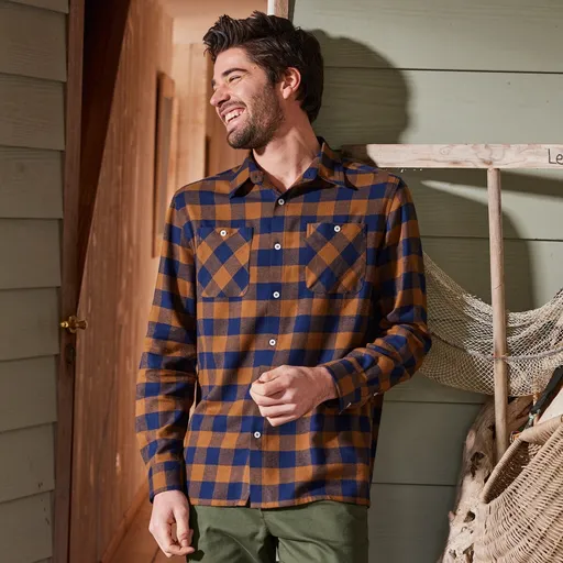 Cămașă de flanel în carouri, set de 3