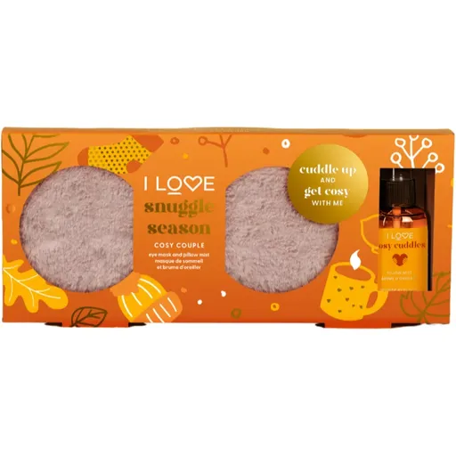 I Love Snuggle Season Cosy Couple set cadou pentru un somn liniștit