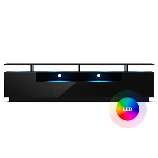 Blumfeldt Perth Lowboard dulap TV, 195 x 44 x 50 cm, LED