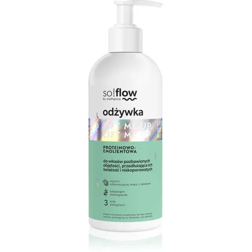 so!flow Hair Without Volume Protein-Emollient Conditioner balsam pentru par fara volum 300 ml