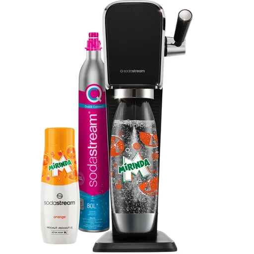 Aparat Sodastream Art Negru Mirinda MegaPack CQC