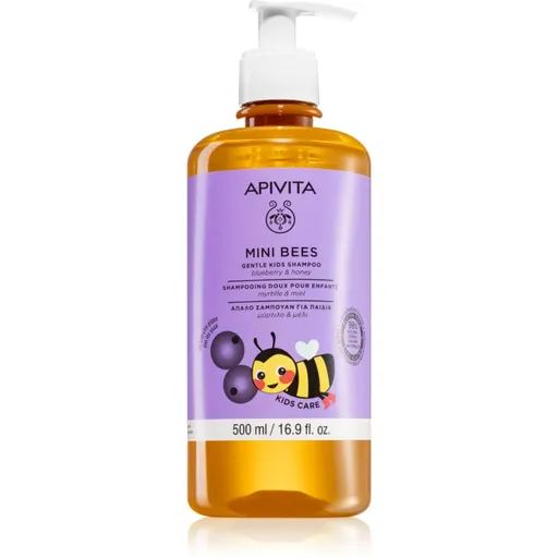 Apivita Mini Bees Gentle Kids Shampoo Blueberry