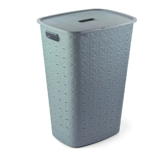 Curver Coș pentru rufe murdare Softex 56 l,albastru, albastru