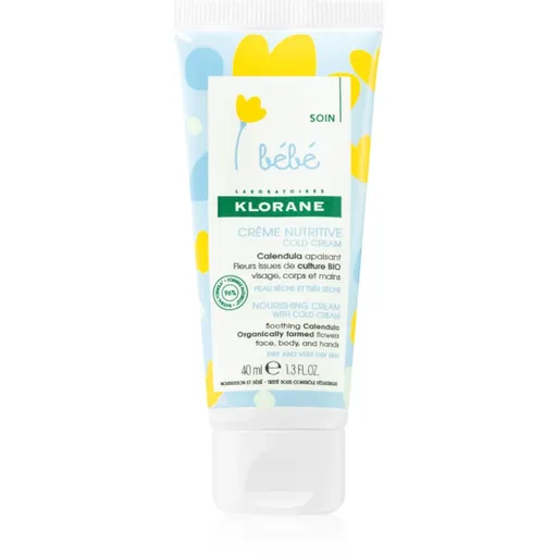 Klorane Bébé Nutrition crema nutritiva pentru copii 40 ml