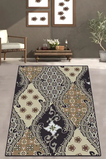 Covor, Anatolia Djt, 80x140 cm, Poliester, Ecru