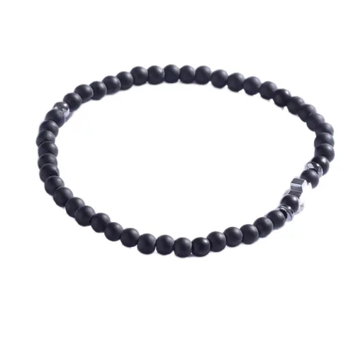 Marc Malone Brățară cu mărgele pentru bărbați MCGB5099