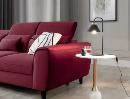 Lampa de masa ELTAP, Detmer, 22x20x44 cm, 1xE27, 15W, otel, negru/auriu