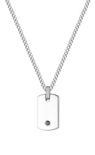 S'Agapõ Colier bărbătesc din oțel Tag Me Too STG04