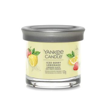 Yankee Candle Lumânare aromatica Signature sticla mica Iced Berry Limonade 122 g