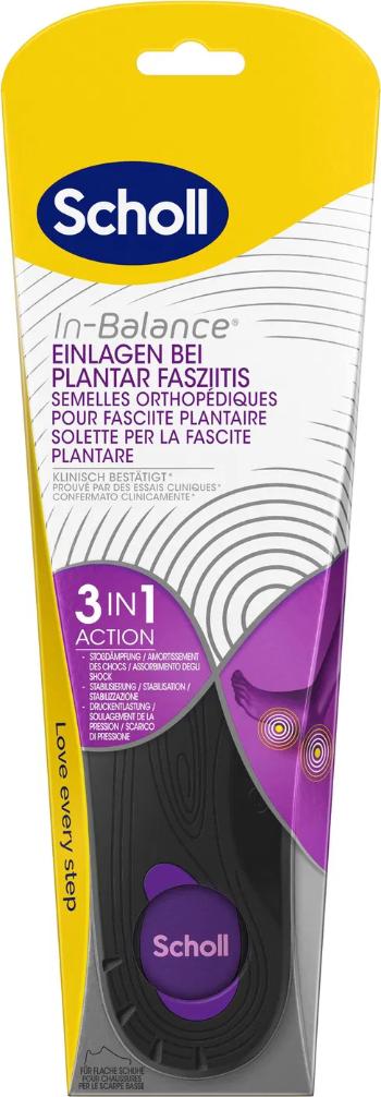 Scholl Branțuri ortopedice In-Balance Plantar Fasciitis (Insole) 1 pereche Medium