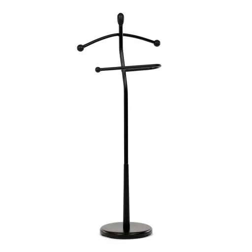 Servitor mut 82646 BK, metal, negru, negru