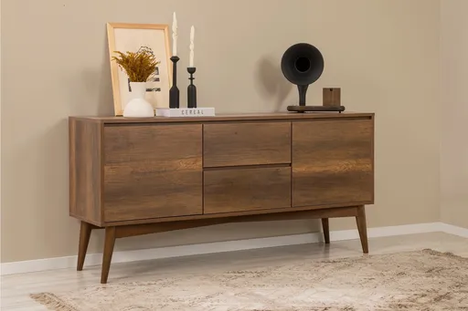 Consola, Hanah Home, Vina, 170x82.5x45 cm, Maro