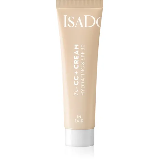 IsaDora CC + Cream crema CC hidratanta SPF 30 culoare 1N Fair 30 ml