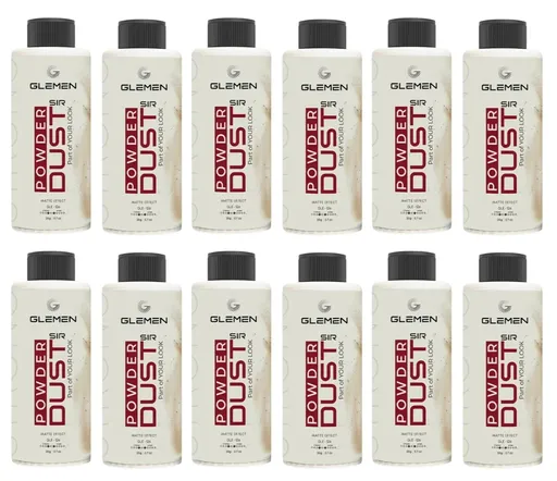 Set 12 - Pudra de Volum Glemen Dust - Fara Glicerina, 20 gr
