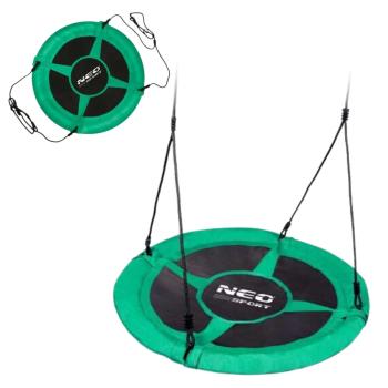 Neo-Sport SWINGO Fészekhinta 95cm - zöld