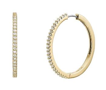 Fossil Cercuri sofisticate placate cu aur Ellis JA7261710