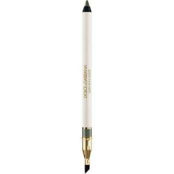 Dolce&Gabbana Sleek Kohl Glider eyeliner khol cu pensula culoare 07 Jade Green - Muted Green 1.2 g