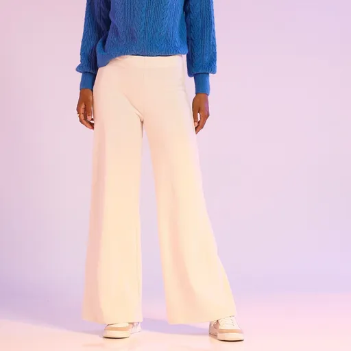 Pantaloni largi din catifea