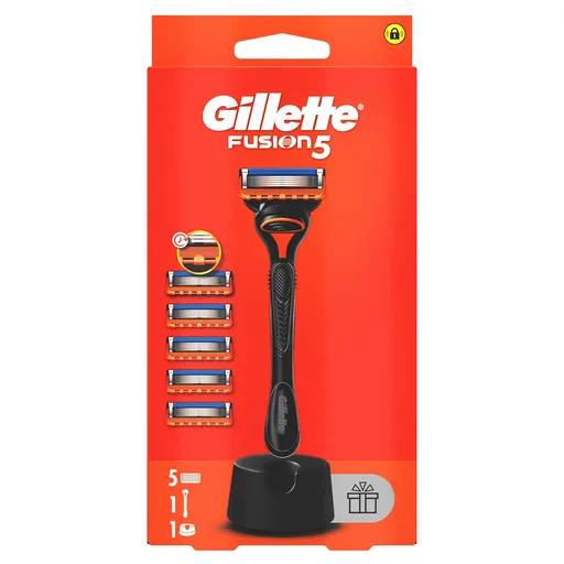 Gillette Aparat de ras Gillette Fusion + 5 capete
