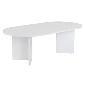 Masă de cafea Sable White, alb
