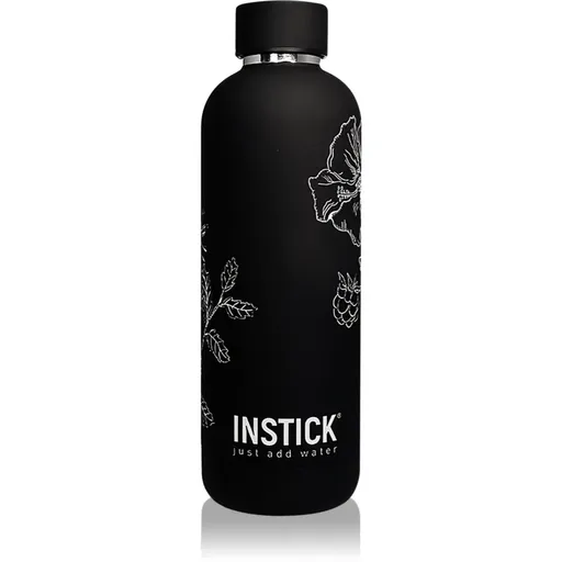 INSTICK Insulated Bottle Slim sticlă termos culoare Black 500 ml