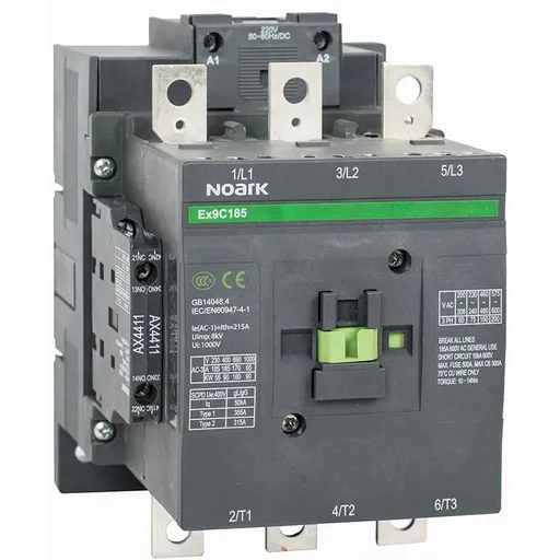 Contactor 3P 115A 2ND+2NI bobina 230V AC/DC Noark 106219