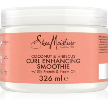 Shea Moisture Coconut & Hibiscus crema leave-in pentru păr creț 340 g